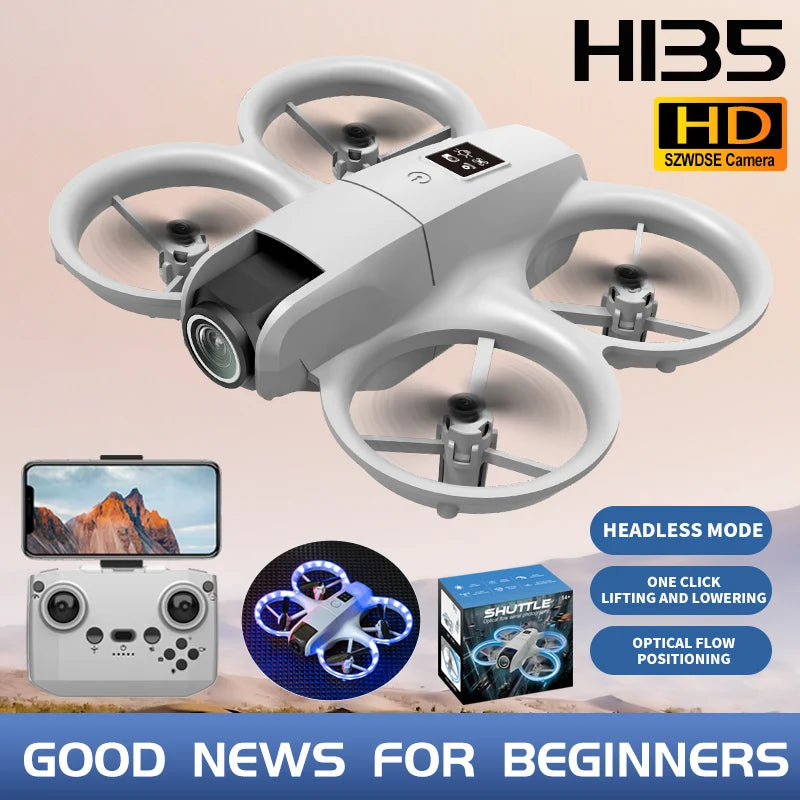New H135 Mini Drone WIFI FPV Hover Professional 4K Camera