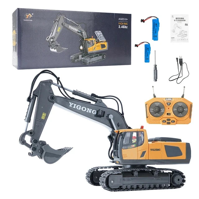 Excavadora RC 1:20 – Diversión realista con control remoto